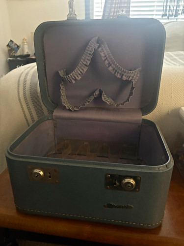 True vintage 1960s blue - true, hard