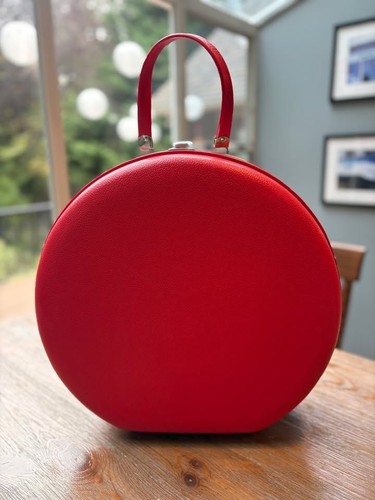 Vintage airway round red - round,